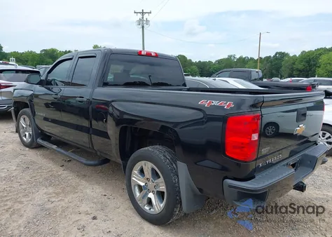 2017 Chevrolet Silverado 1500 Custom из США, поврежденный, VIN 1GCVKPEC4HZ394282